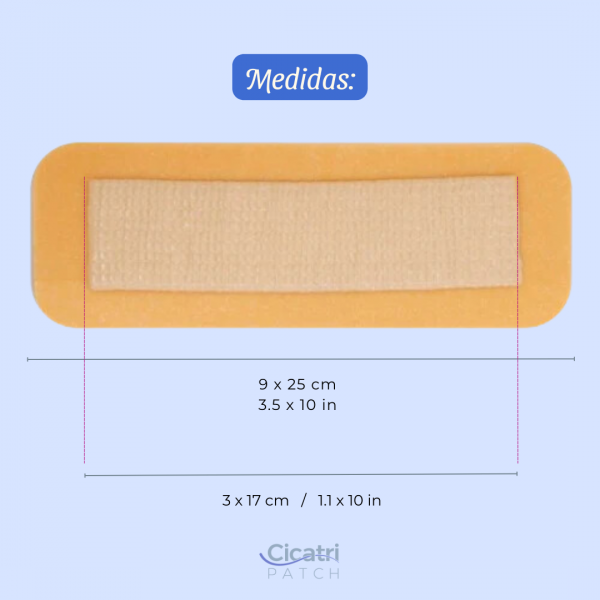 CicatriPatch - Parche de Silicón y Plata Iónica para Cicatrización Postoperatoria - Imagen 4