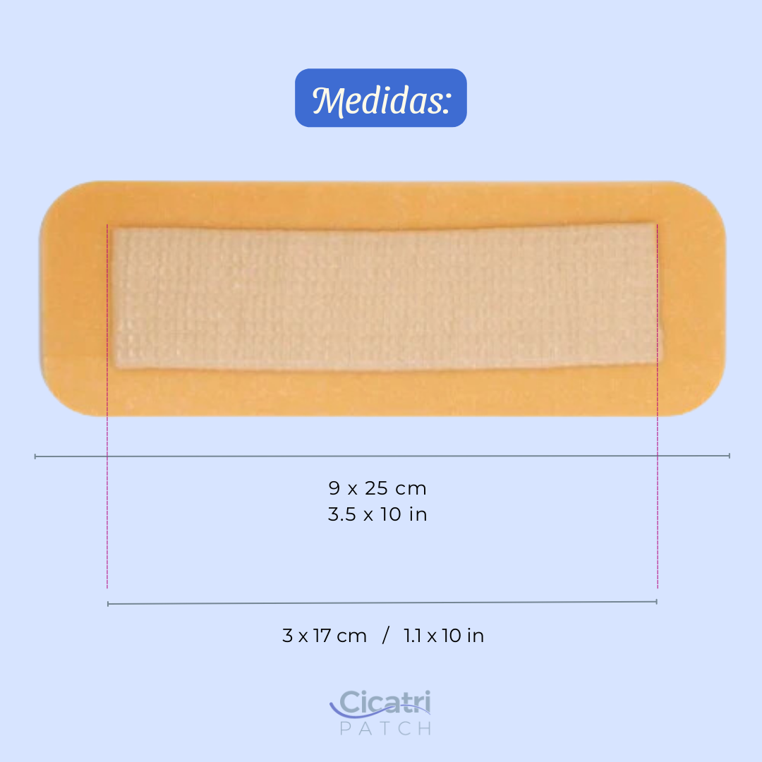 CicatriPatch - Parche de Silicón y Plata Iónica para Cicatrización Postoperatoria - Imagen 4